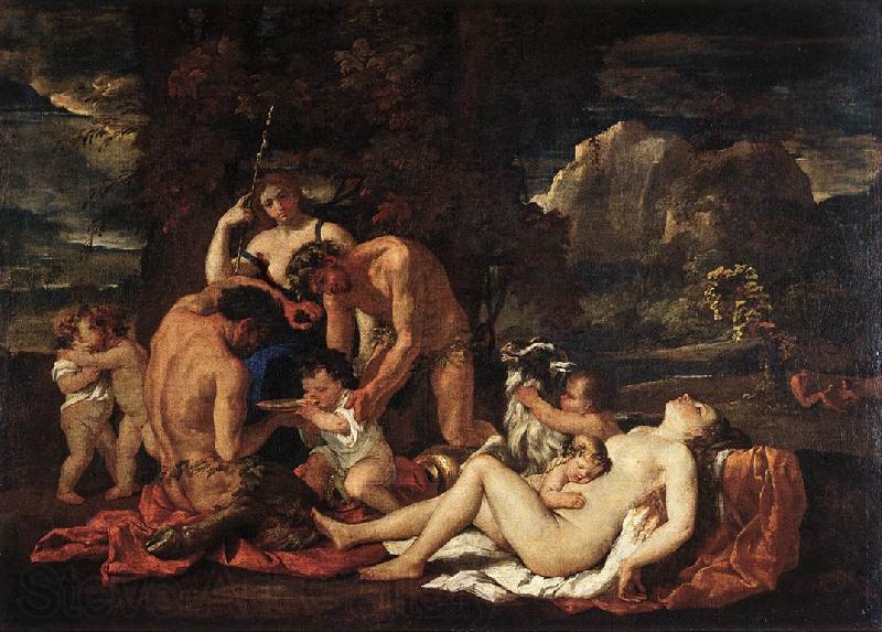 Nicolas Poussin Nurture of Bacchus